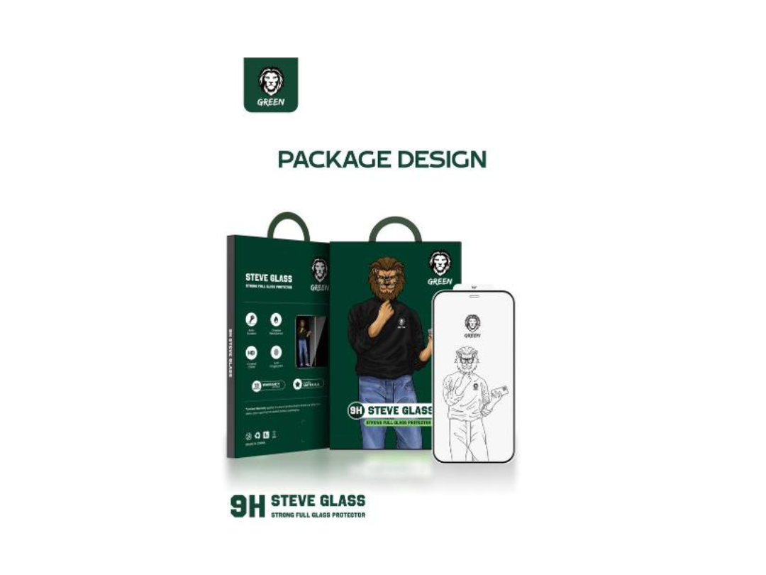 Buy Green Lion iPhone 12/12 Pro 9H Steve Screen Protector in Qatar Buy Green Lion iPhone 12/12 Pro 9H Steve Screen Protector in Qatar